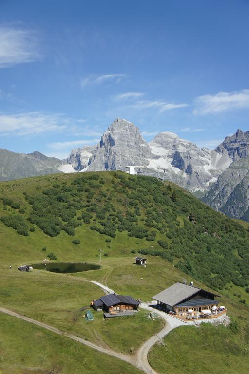 ホテル Berggasthaus Edelweisshutte Ladurns Fleres エクステリア 写真